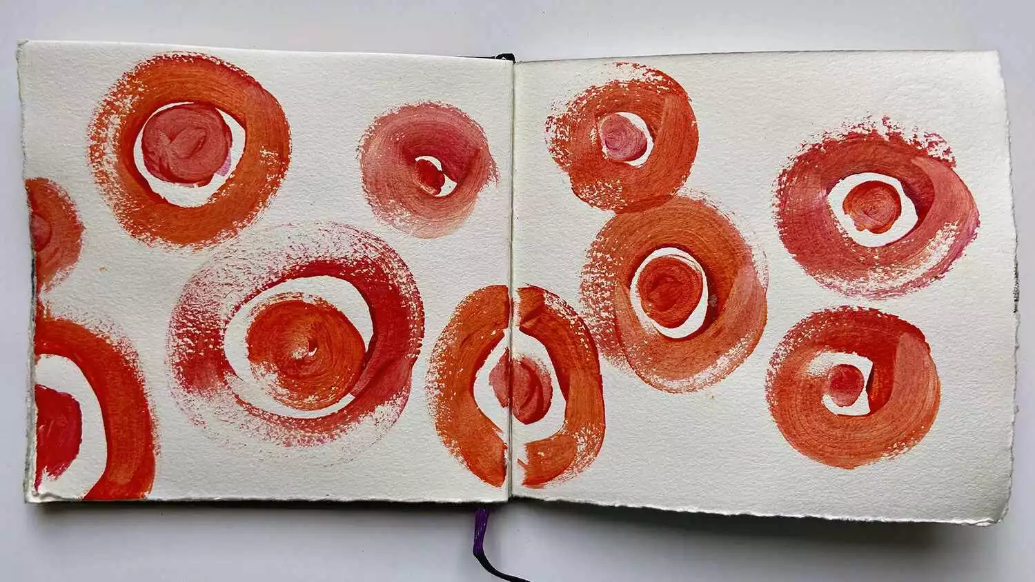 Es sind der Jahre nicht – Künstlerbuch Mischtechnik, Katinka Molde